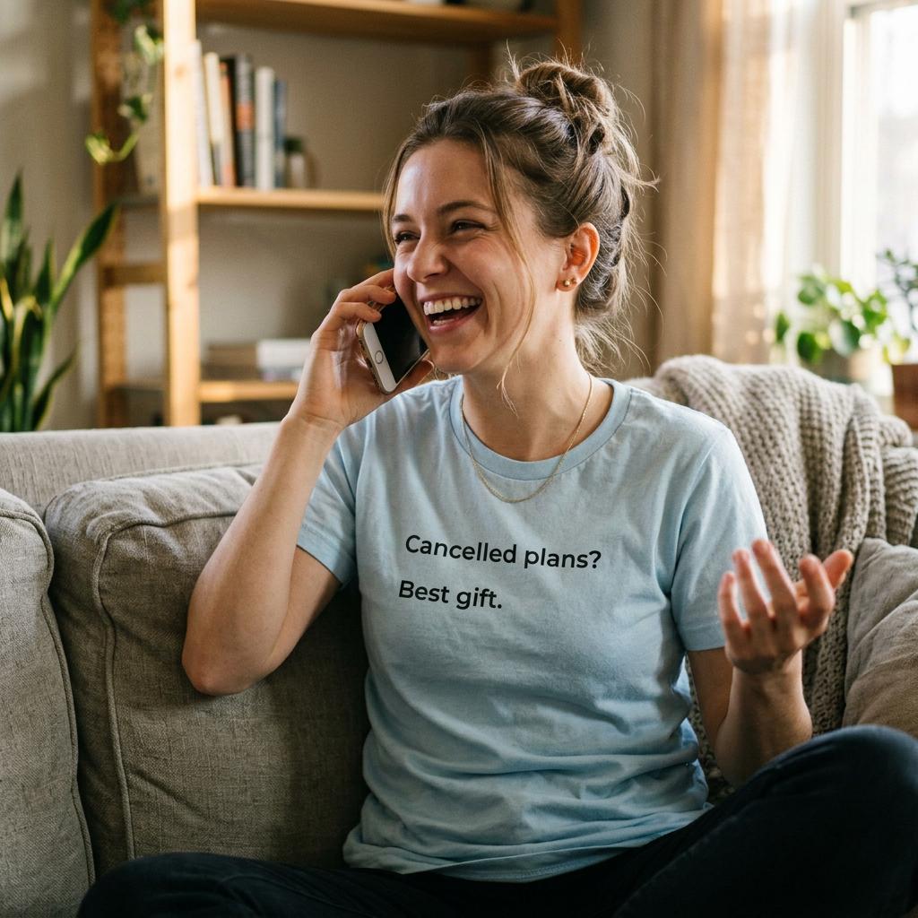 Cancelled Plans? Best Gift. – Funny Introvert T-Shirt for Women